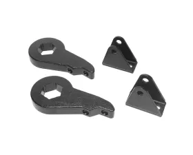 Top Gun Customz 1.5-2 Inch GM Leveling Torsion Bar Keys With Front Shock Extensions For 01-06 Silverado/Sierra 1500 HD 01-10 Silverado/Sierra 2500HD
