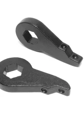 Top Gun Customz 1.5-2 Inch GM Leveling Torsion Bar Keys With Front Shock Extensions For 01-06 Silverado/Sierra 1500 HD 01-10 Silverado/Sierra 2500HD                                     - TGC15041 - Image 2