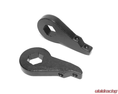 Top Gun Customz 1.5-2 Inch GM Leveling Torsion Bar Keys With Front Shock Extensions For 01-06 Silverado/Sierra 1500 HD 01-10 Silverado/Sierra 2500HD - TGC15041