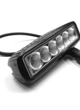 Top Gun Customz 6 Inch LED Light Bar 18W Flood Dt Harness 79900 2,880 Lumens Each                                     - TGC72006 - Image 4
