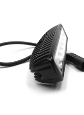 Top Gun Customz 6 Inch LED Light Bar 18W Flood Dt Harness 79900 2,880 Lumens Each                                     - TGC72006 - Image 2