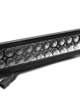 Top Gun Customz 12 Inch LED Light Bar Straight Dbl Row Chrome Series Combo Flood/Beam 72W Dt Harness 79900 6,480 Lumens                                     - TGC72015 - Image 4