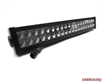 Top Gun Customz 20 Inch LED Light Bar Straight Dbl Row Chrome Series Combo Flood/Beam 120W Dt Harness 79900 10,800 Lumens - TGC72020