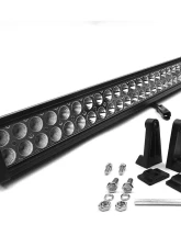 Top Gun Customz 30 Inch LED Light Bar Straight Dbl Row Chrome Series Combo Flood/Beam 180W Dt Harness 79900 16,200 Lumens                                     - TGC72030 - Image 4