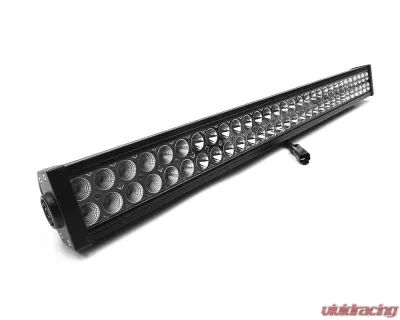 Top Gun Customz 30 Inch LED Light Bar Straight Dbl Row Chrome Series Combo Flood/Beam 180W Dt Harness 79900 16,200 Lumens - TGC72030