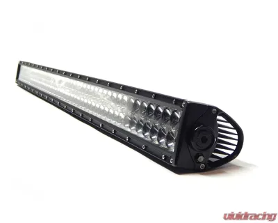 Top Gun Customz 52 Inch LED Light Bar Straight Dbl Row Chrome Series Combo Flood/Beam 300W Dt Harness 79900 27,000 Lumens - TGC72052
