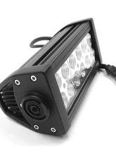 Top Gun Customz 6 Inch LED Light Bar Straight Dbl Row Chrome Series Combo Flood/Beam 36W Dt Harness 79900 3,240 Lumens                                     - TGC72075 - Image 4