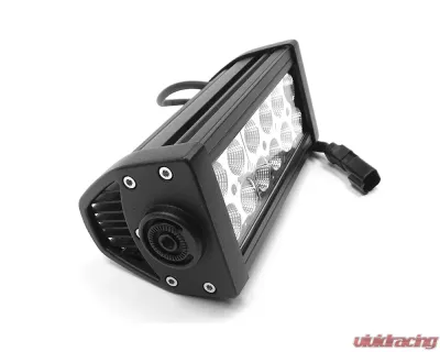 Top Gun Customz 6 Inch LED Light Bar Straight Dbl Row Chrome Series Combo Flood/Beam 36W Dt Harness 79900 3,240 Lumens - TGC72075