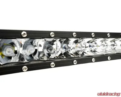 Top Gun Customz 12 Inch Single Row LED Light Bar 50W Cree Dt Harness 79900, 79904 - TGC73012