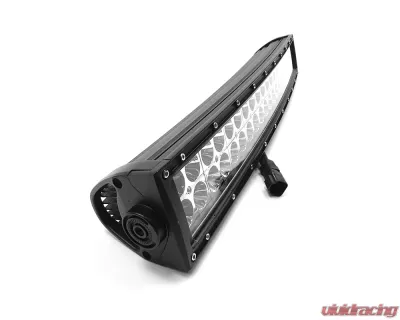 Top Gun Customz 20 Inch LED Light Bar Crvd, Chrome Series Dbl Row Combo Flood/Beam 120W Dt Harness 79900 10,800 Lumens - TGC74020