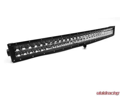 Top Gun Customz 40 Inch LED Light Bar Crvd, Chrome Series Dbl Row Combo Flood/Beam 240W Dt Harness 79900 21,600 Lumens - TGC74040
