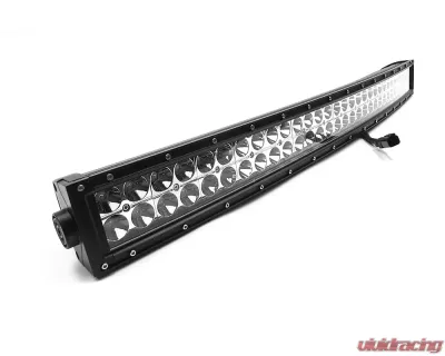 Top Gun Customz 40 Inch LED Light Bar Crvd, Chrome Series Dbl Row Combo Flood/Beam 240W Dt Harness 79900 21,600 Lumens - TGC74040