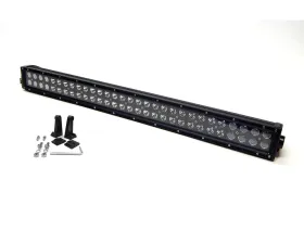 Top Gun Customz 30 Inch LED Light Bar Black Series Straight Dbl Row Combo Flood/Beam 180W Dt Harness 79900 16,200 Lumens