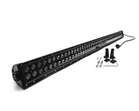 Top Gun Customz 50 Inch LED Light Bar Black Series Straight Dbl Row Combo Flood/Beam 288W Dt Harness 79900 25,920 Lumens
