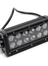 Top Gun Customz 7.5 Inch LED Light Bar Black Series Straight Dbl Row Combo Flood/Beam 36W Dt Harness 79900 3,240 Lumens                                     - TGC75075 - Image 2