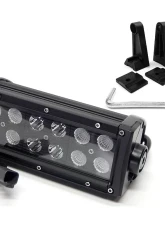 Top Gun Customz 7.5 Inch LED Light Bar Black Series Straight Dbl Row Combo Flood/Beam 36W Dt Harness 79900 3,240 Lumens                                     - TGC75075 - Image 3