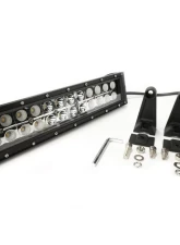Top Gun Customz 12 Inch LED Light Bar Dbl Row Combo Amber/White Flood/Beam 72W Dt Harness 79900, 79904 4,320 Lumens                                     - TGC77015 - Image 3
