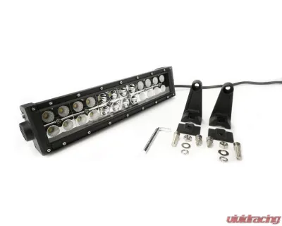Top Gun Customz 12 Inch LED Light Bar Dbl Row Combo Amber/White Flood/Beam 72W Dt Harness 79900, 79904 4,320 Lumens - TGC77015