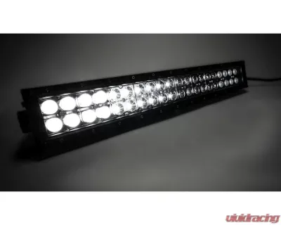 Top Gun Customz 20 Inch LED Light Bar Dbl Row Combo Amber/White Flood/Beam 72W Dt Harness 79900, 79904 7,200 Lumens - TGC77020