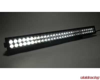 Top Gun Customz 30 Inch LED Light Bar Dbl Row Combo Amber/White Flood/Beam 72W Dt Harness 79900, 79904 10,800 Lumens - TGC77030