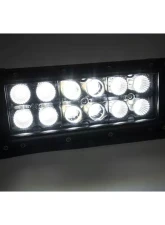 Top Gun Customz 6 Inch LED Light Bar Dbl Row Combo Amber/White Flood/Beam 72W Dt Harness 79900, 79904 2,160 Lumens                                     - TGC77075 - Image 2