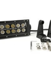 Top Gun Customz 6 Inch LED Light Bar Dbl Row Combo Amber/White Flood/Beam 72W Dt Harness 79900, 79904 2,160 Lumens                                     - TGC77075 - Image 3