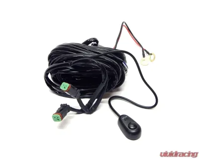 Top Gun Customz Light Bar Harness Switch DT Connector Dual Plug - TGC79903