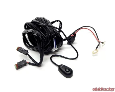 Top Gun Customz Light Bar Harness Switch DT Connector Dual Plug - TGC79903