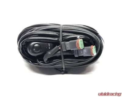 Top Gun Customz Light Bar Harness Switch DT Connector Dual Plug - TGC79903