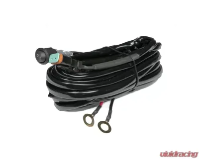 Top Gun Customz Light Bar Harness Rocker Flip Switch Single DT Connector - TGC79904