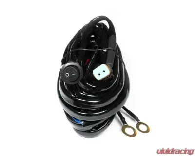 Top Gun Customz Light Bar Harness Rocker Flip Switch Single DT Connector - TGC79904