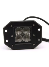 Top Gun Customz 3 X 3 Inch 16W Square Flush Mount LED Light Flood Beam 1,440 Lumens Each                                     - TGC79910 - Image 5