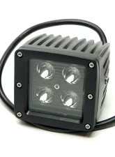 Top Gun Customz 3 X 3 Inch 16W Square LED Light Spot 1,440 Lumens Each Black Series                                     - TGC79916 - Image 2