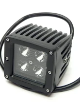 Top Gun Customz 3 X 3 Inch 16W Square LED Light Spot 1,440 Lumens Each Black Series                                     - TGC79916 - Image 3
