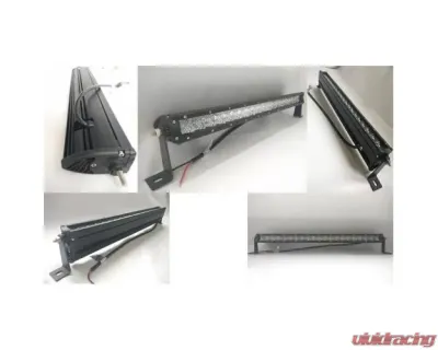 Hammerhead Armor 7.4 Inch LED Light Bar Single Row Straight Zilla Series - 307-13-0747