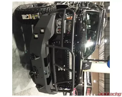 Hammerhead Armor F-250-F-550 Front Winch Bumper Full Brushguard For 11-16 Ford F-250-F-550 Black Steel X-Series - 600-56-0056