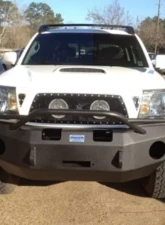 Hammerhead Armor Tacoma Front Winch Bumper Pre Runner For 05-11 Toyota Tacoma Black Steel                                     - 600-56-0065 - Image 3
