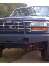 Hammerhead Armor F-150-450/Bronco Front Winch Bumper X-Series Full Brushguard 92-96 F-150/Bronco 92-98 F250-F-450                                     - 600-56-0067 - Image 3
