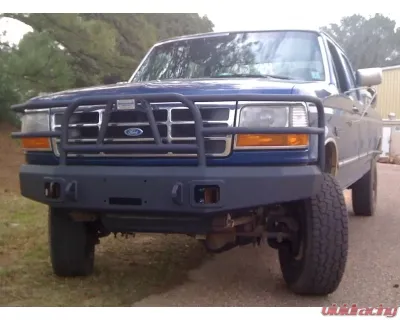 Hammerhead Armor F-150-450/Bronco Front Winch Bumper X-Series Full Brushguard 92-96 F-150/Bronco 92-98 F250-F-450 - 600-56-0067