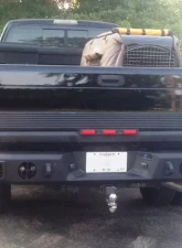 Hammerhead Armor RAM Rear Bumper For 94-02 RAM 1500-3500 Black Steel                                     - 600-56-0075 - Image 2