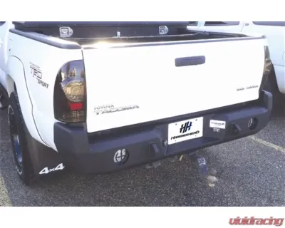 Hammerhead Armor Tacoma Rear Bumper For 05-15 Toyota Tacoma Black Steel - 600-56-0086