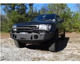 Hammerhead Armor Tacoma Black Steel Pre Runner Front Winch Bumper For 95-04 Tacoma Black Steel