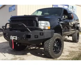 Hammerhead Armor F-250-F-550/Excursion Front Winch Bumper Pre Runner For 99-04 F-250-F-F-550 00-04 Excursion