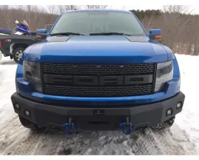 Hammerhead Armor Raptor Front Winch Bumper No Brushguard For 10-14 Ford Raptor Black Steel