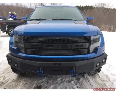 Hammerhead Armor Raptor Front Winch Bumper No Brushguard For 10-14 Ford Raptor Black Steel - 600-56-0090