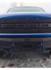 Hammerhead Armor Raptor Front Winch Bumper No Brushguard For 10-14 Ford Raptor Black Steel                                     - 600-56-0090 - Image 2