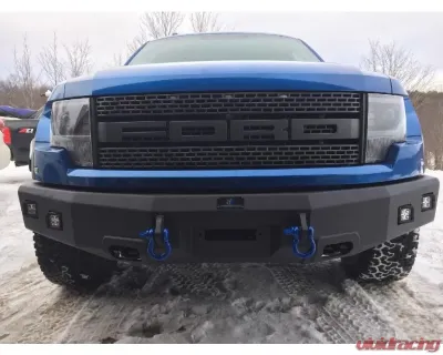 Hammerhead Armor Raptor Front Winch Bumper No Brushguard For 10-14 Ford Raptor Black Steel - 600-56-0090