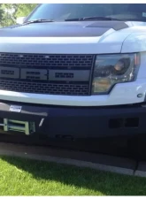 Hammerhead Armor Raptor Front Winch Bumper No Brushguard For 10-14 Ford Raptor Black Steel                                     - 600-56-0090 - Image 3