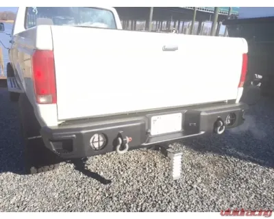 Hammerhead Armor Ford F-150-350 Rear Bumper For 88-98 Ford F-150-350 Black Steel - 600-56-0092