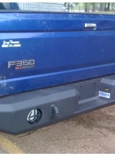 Hammerhead Armor Ford F-150-350 Rear Bumper For 88-98 Ford F-150-350 Black Steel                                     - 600-56-0092 - Image 2